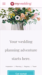 Mobile Screenshot of myweddings.com